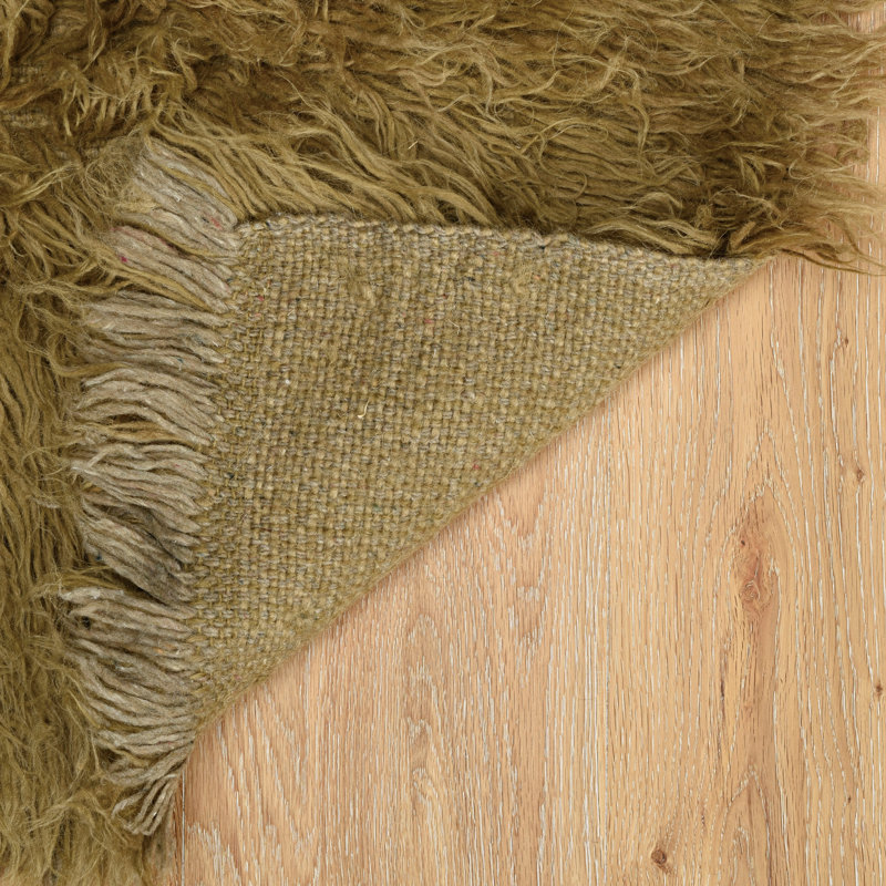 Alamin Handmade Hand Loomed Wool Rug, Rectangle 9' x 12'
