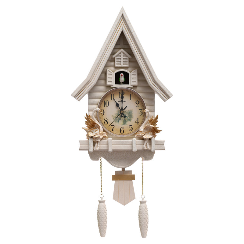 Horloge murale, Beige