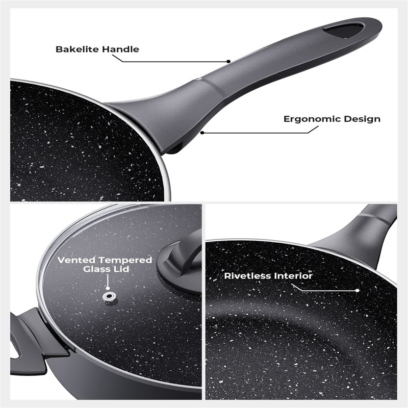 10 - Piece Stainless Steel Cookware Set