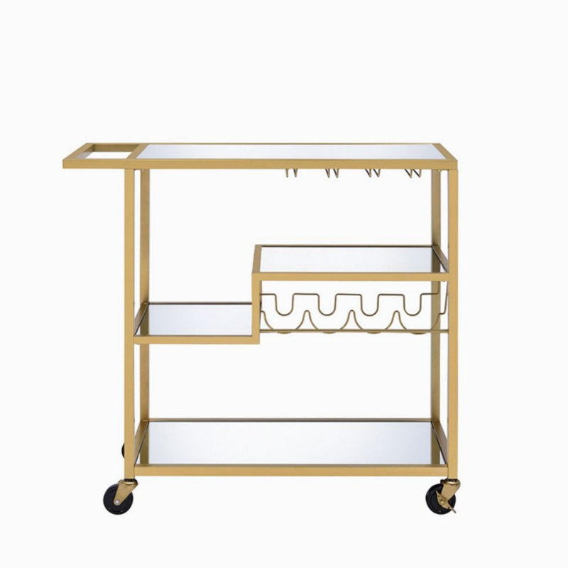 Chariot-bar moderne et minimaliste
