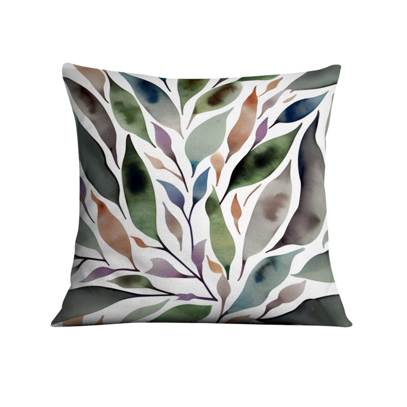 Coussin décoratif, Housse de coussin seulement - sans coussin, H 16 po x l 16 po