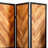 Juleesa 52'' W x 70.25'' H 3 - Panel Folding Room Divider