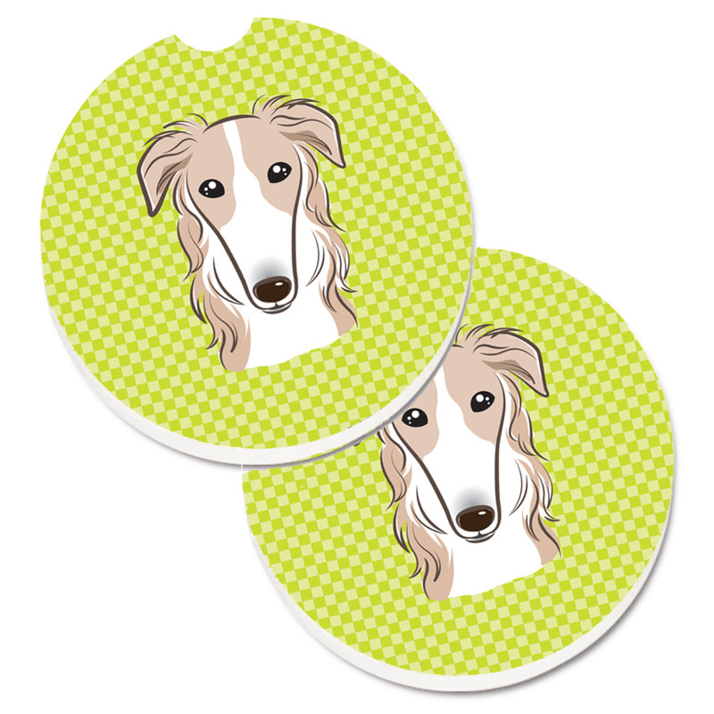 Sous-verre Retriever, Vert lime, Barzoï