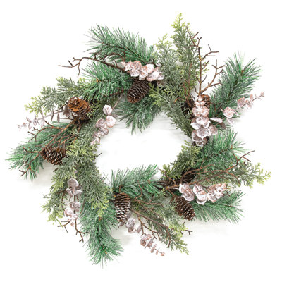 Faux Pine 4'' Wreath