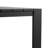 Silvia 6-Person Black Aluminum Patio Dining Table-96087875