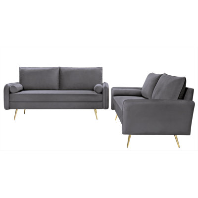 2 - Piece Velvet Living Room Set