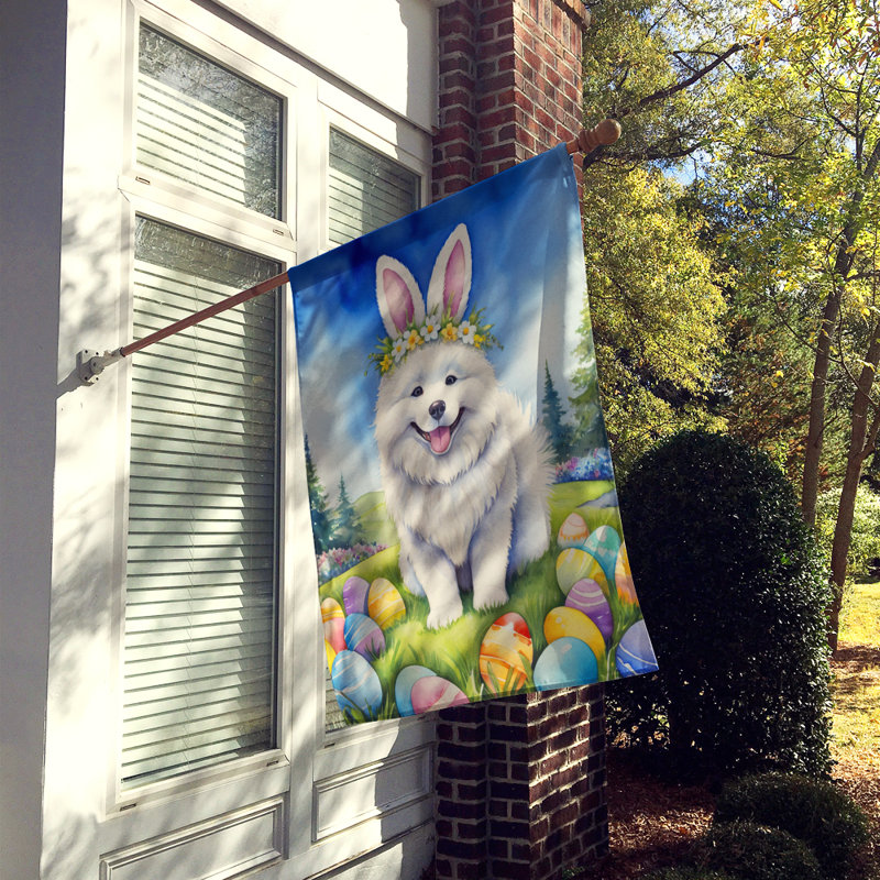 Easter Egg Hunt Double Sided 40'' H x 28'' W Polyester Easter House Flag