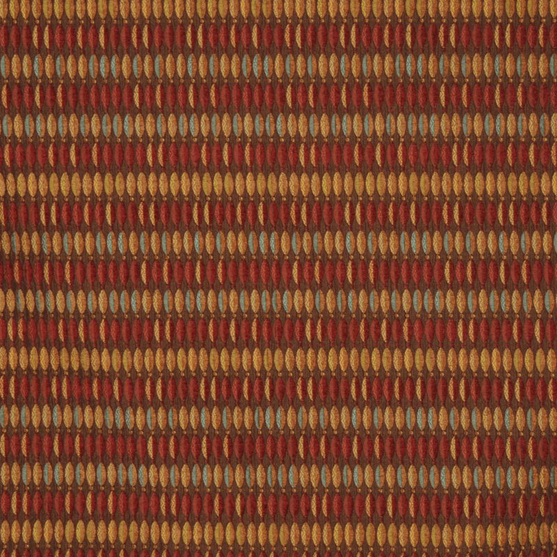Just The Ticket Fabric, Russet