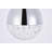 Carilyn 1 - Light LED Teardrop Pendant-743247130