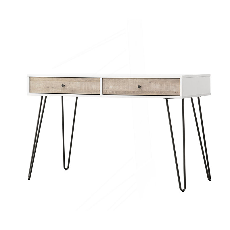Bureau avec 2 tiroirs de rangement