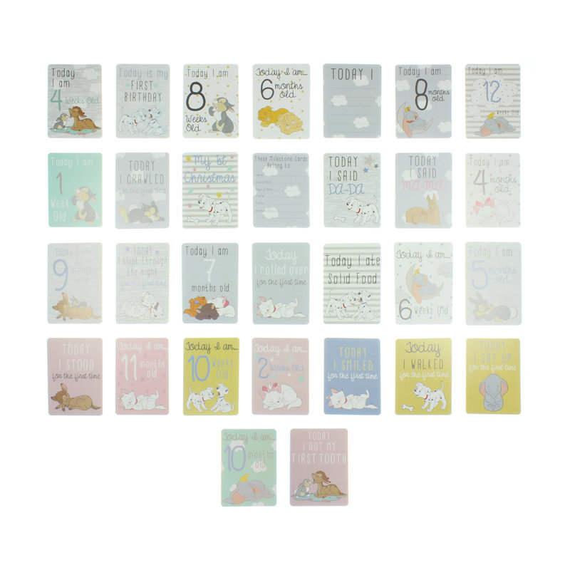 Baby Milestone Cards