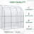 Outsunny Outdoor Lean To Greenhouse-114766808-114766807