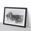Clifton Suspension Bridge in Bristol in Abstract - Framed Print-55680487-55680498