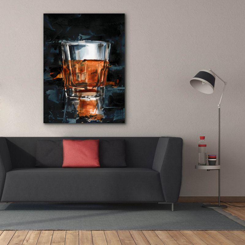  «Bourbon Glass 2» par Ethan Harper, art mural sur toile, 40 po x 54 po