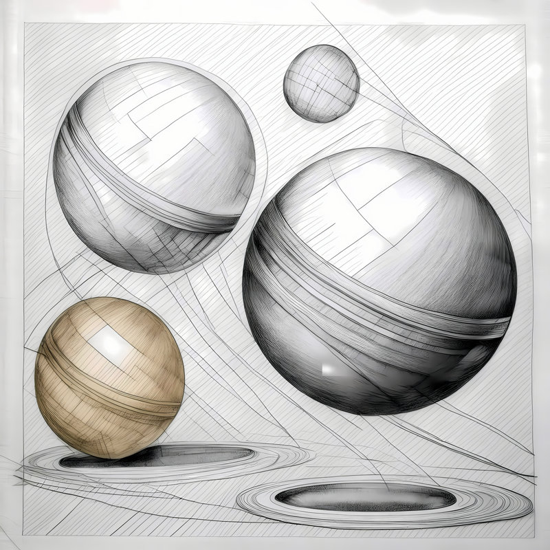Astral Dynamics, 24" H x 24" W
