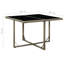 Elyah Rectangular Metal Outdoor Dining Table , 109cm cm W 107cm cm D-1941235255
