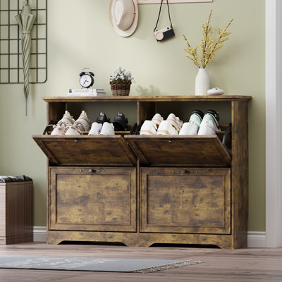 4-Door Shoe Storage Cabinet