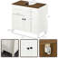 Base de meuble-lavabo simple 23,5 po seulement