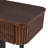 Solid Wood Entryway Table with Fluted Design-1076214802