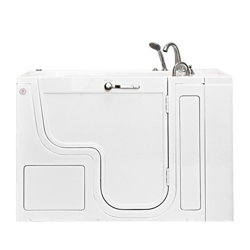 Transfer Acrylic 52" x 32" Walk-In Air Bathtub, Right
