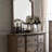 Weathered Oak Finish Mirror