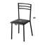 Chaise de salle à manger rembourrée Drewann-506901075