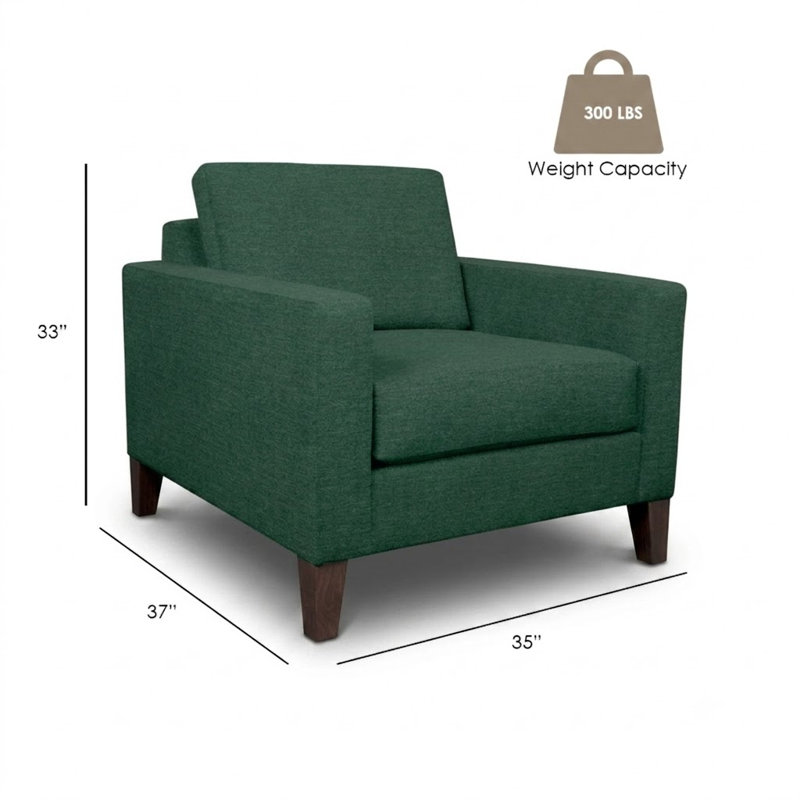 Henry Upholstered Chair, Antic Jade