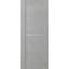 Porte standard lambrissée en bois manufacturé et en métal préfini Avon 07 1H-64960918-64960919