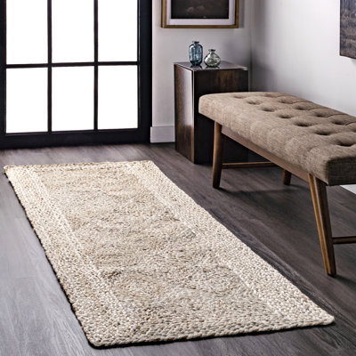 Tapis en jute Hassell Celestine Trellis