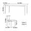 Table rectangulaire Light Luxury-109305847