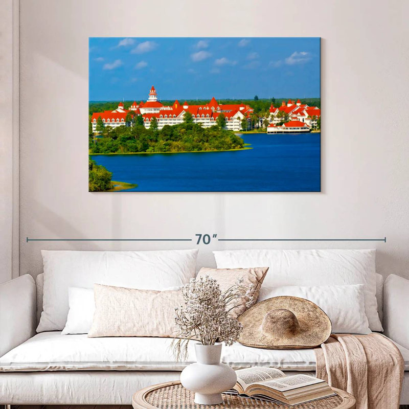 Lilie Grand Floridian Resort, H 30 po x l 45 po
