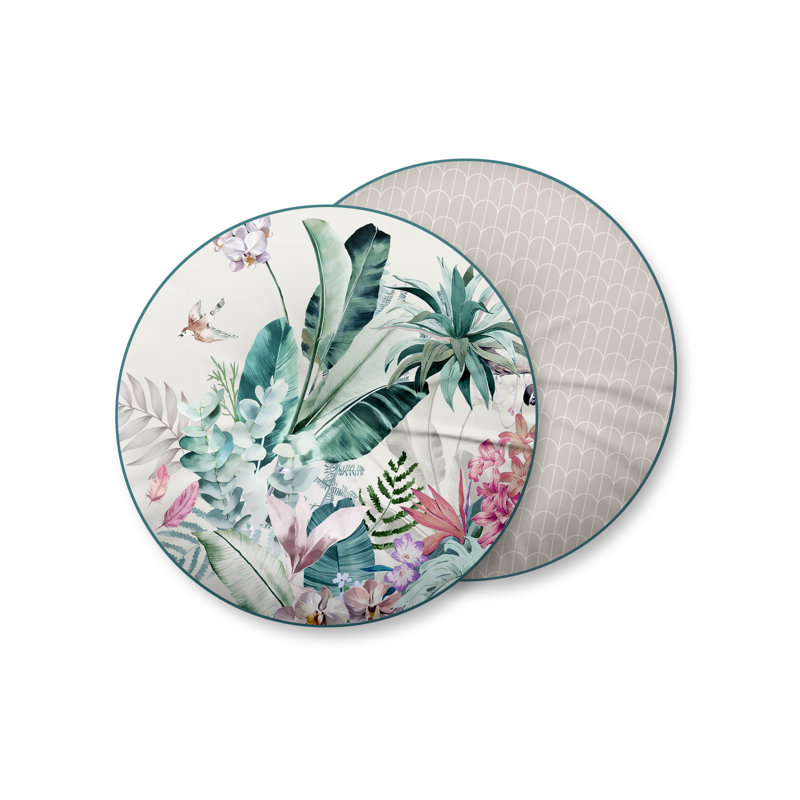 Circular Throw Cushion