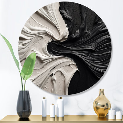 Paysage de rêve marbré noir et blanc Trussville III