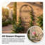  70.8" H X 24.5" W Iron Lattice Panel Trellis 1 Pack