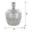 Vase de table en verre
