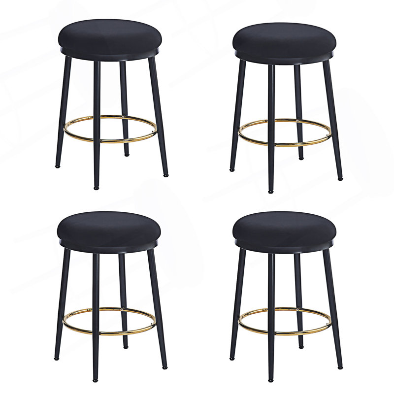 Ensemble de 4 tabourets de comptoir modernes, 4
