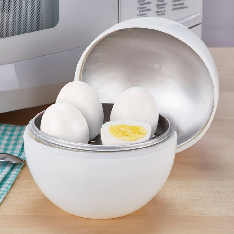 Nostalgia Retro Premium 7-Egg Capacity Electric Large Hard-Boiled Egg  Cooker, Poached Eggs, Scrambled Eggs, Omelets, Egg Whites, Egg Sandwiches,  With