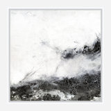 Black & Gray II - Artist Enhanced Canvas Print