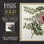 «Pink Floral Mix I», reproduction encadrée - bois massif-887609255