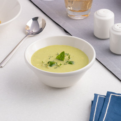 Porcelain Prime Stackable Conical Bowl | Ivory