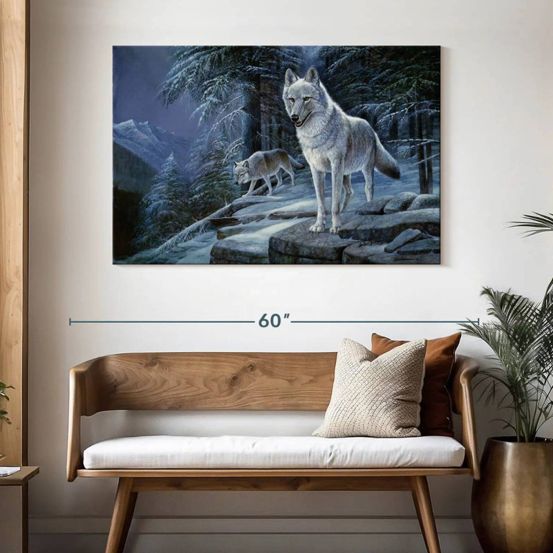 Shadows In The Night, 32" H x 48" W