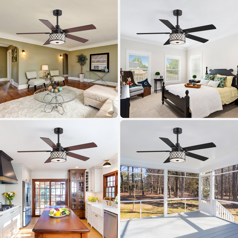 52-Inch Ceiling Fan with Light
