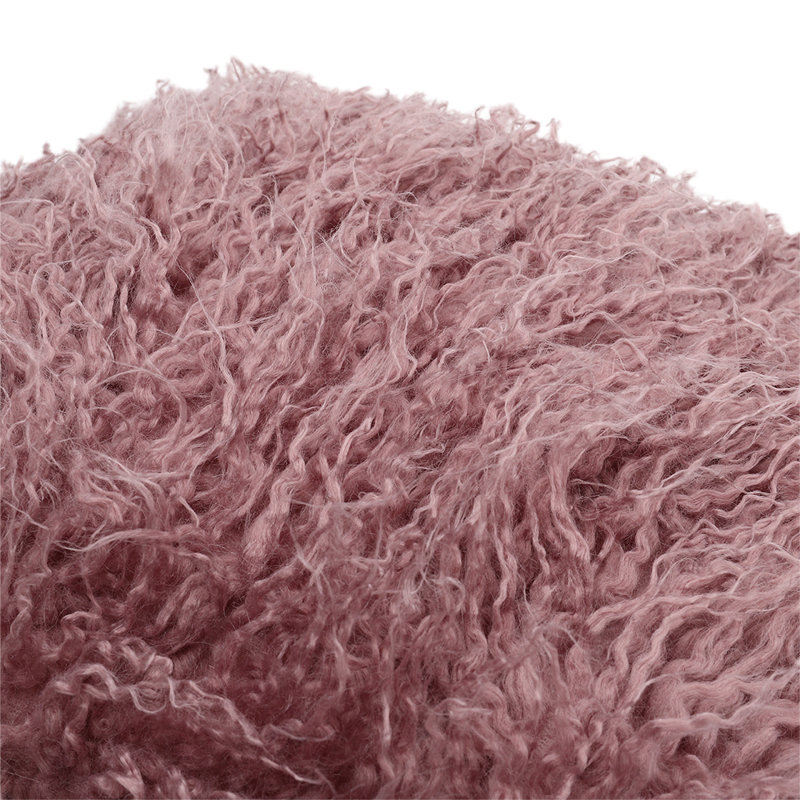 Arwood Square Throw Pillow Cover, Purple