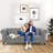 Bendjy 88 in Chesterfield Button Tufted Couch Upholstered Sofa with Arms Modern Leather Couch Sofa-137541332