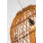 Motsinger 1-Light Double-Layer Rattan Dome Pendant
