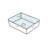 Novatto 16'' White Ceramic Square Bathroom Sink