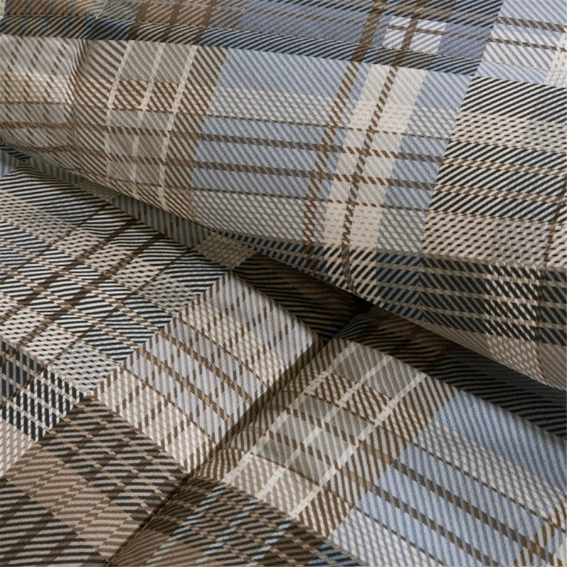 Ensemble d'édredon simple en duvet synthétique, Édredon pour lit simple + 1 taie décorative stan