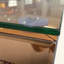 Table basse à 3 niveaux avec miroir en diamant concassé