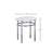 Olvan Glass Top End Table