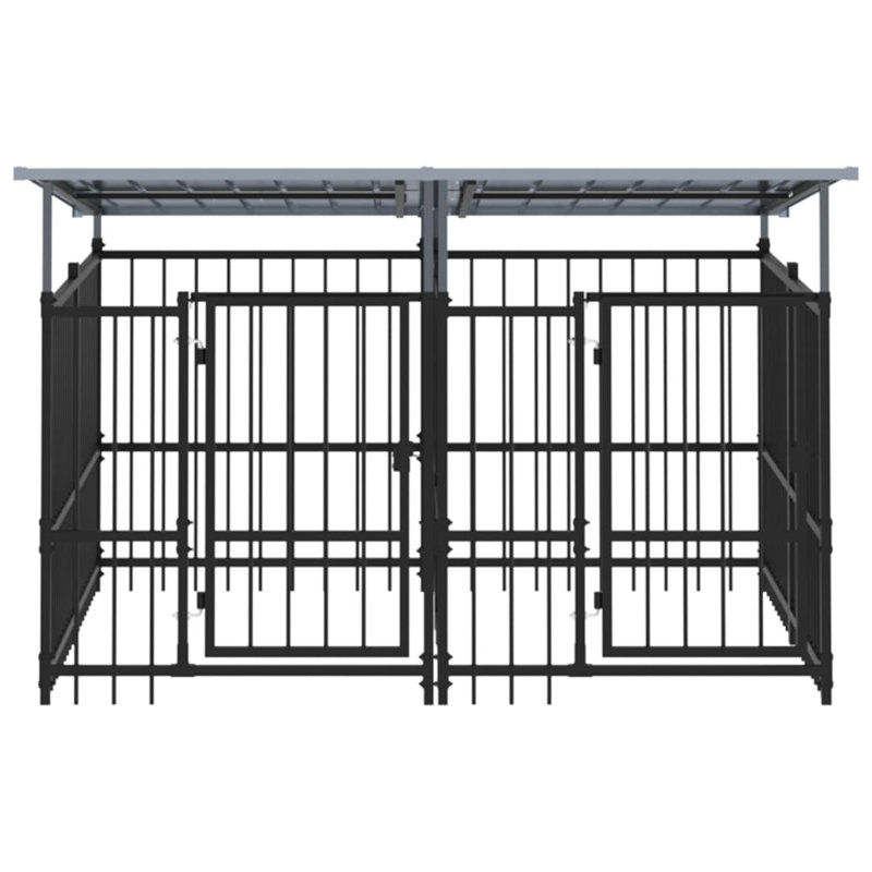 Covington 128cm H Steel Kennel